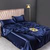 100% Pure Silk Bedding Sets High End Quilt Bed Cover Set Duvet Cover Bedsheet Pillowcases 4pcs Natural Luxury Bedcloth Sets