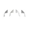 For Toyota Camry Silver 2018- Inner Door Bowl Cup Triangle Cover Titanium