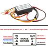 For Automotive LED DRL Controller Automatic Daytime Running Lights Wiring Harness Dimmer Fog Light Controller Power Switch