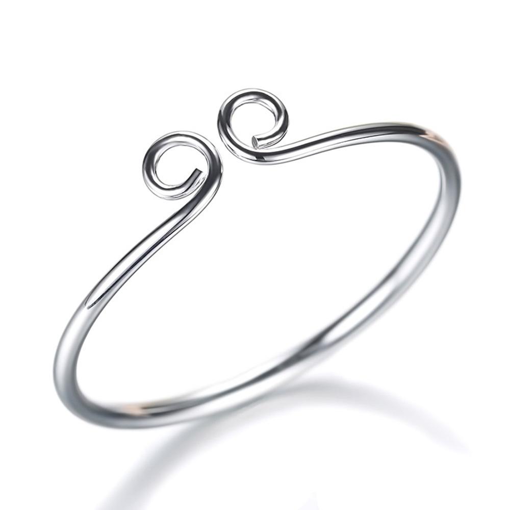 Nian Benming Nian Sun Wukong Tight Hoop Curse Handmade Open Monkey Bracelet with Silver Plated Bracelet for Women