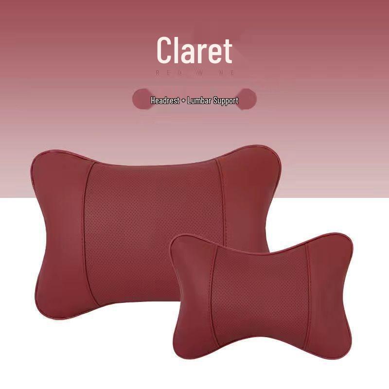 Комплект подушек для подголовника, шеи и поясницы для поддержки спины