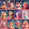 Diy Diamond Painting Ice Cream Diamond Embroidery Cross Stitch Mosaic Food Scenery For Adults Children Home Decor