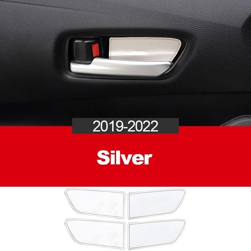 Нержавеющая сталь, автомобильный Стайлинг, внутренние дверные ручки, накладки на чашу, аксессуары для Toyota Corolla 2022 E210 12th