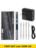 ALIENTEK T80P Electric Soldering Iron 100W Adjustable Digital Display Automatic Sleep BGA Precision Soldering Iron Repair Tool