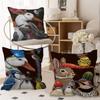 Подушка с кроликом, птицей, уткой и овцой Подарок Декор для дома и офиса Спальня Диван Автомобиль Наволочка Чехол 45x45
