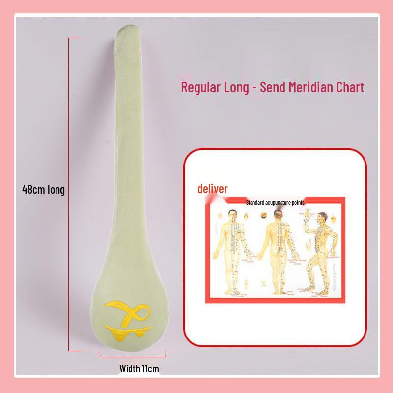 Массажный молоток по меридианам с полынью для здоровья и мокса-терапии