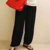 Мужские брюки однотонные на резинке из модала повседневные весенние брюки для ежедневной носки