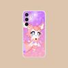 HSR Mem Clear Чехол для мобильного телефона для Samsung Galaxy S25 S24 S23 S22 S21Plus FE Ultra Цветная накладка