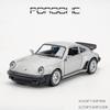 1/36 Porsche 911 Turbo 1978 литой под давлением сплав модель автомобиля металлический имитатор инерционный игрушечный спортивный автомобиль украшение с открывающейся дверью подарочный автомобиль