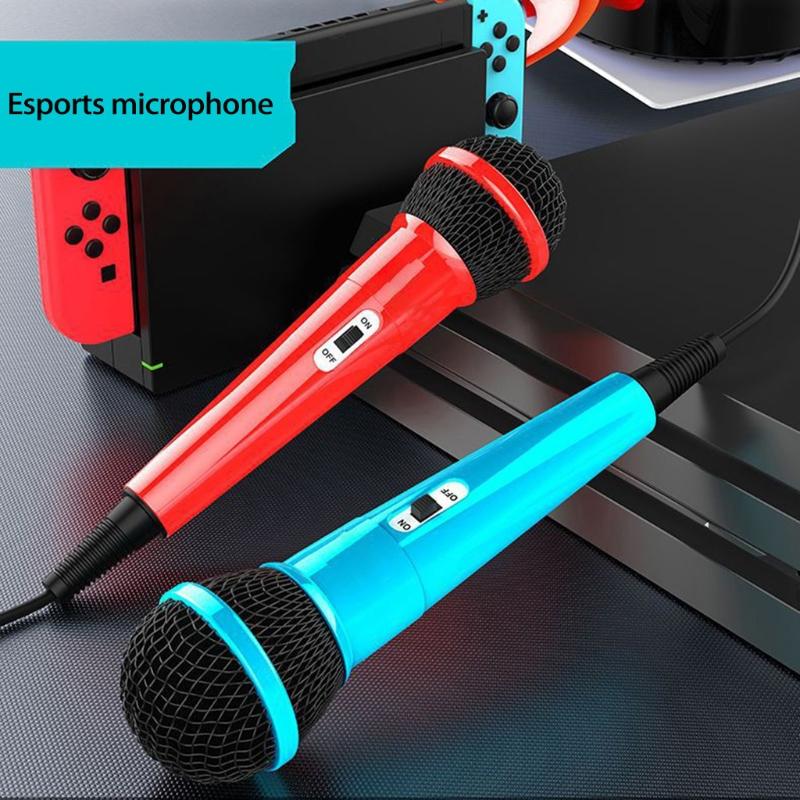 2шт микрофона с USB-адаптером для конденсаторной записи игр