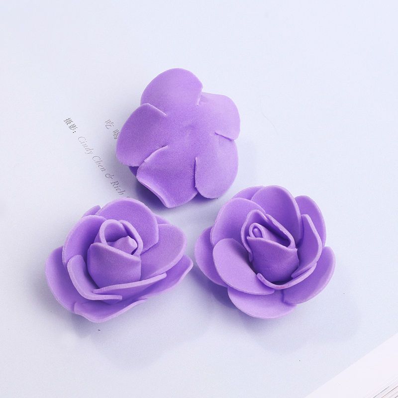 10/50/100 шт. 3 см пенопластовая роза для медведя искусственные цветы Diy подарочная коробка свадебные декоративные рождественские украшения для дома 20 цветов