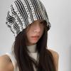 Summer Cold Hat Light and Breathable Head Hat for Women Spring and Summer Trend Hollow Design Hand Hook Big Head Circumference Pile Hat