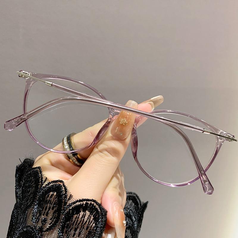 Прозрачная круглая оправа фотохромные очки для миопии для женщин для помещений и улицы защита от УФ-лучей очки винтажные очки для близи