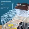 Клетка для песчанок Сделай сам Прозрачная вилла Сборная DIY клетка с поилкой Подходит для клетки хомяка Аксессуары для мышей