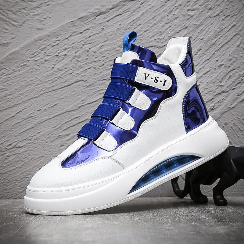 Осенне-зимняя новая мужская обувь с низким верхом на воздушной подушке, молодежная обувь для сноуборда, цвет соответствует корейской версии повседневной обуви Wenzhou Tide