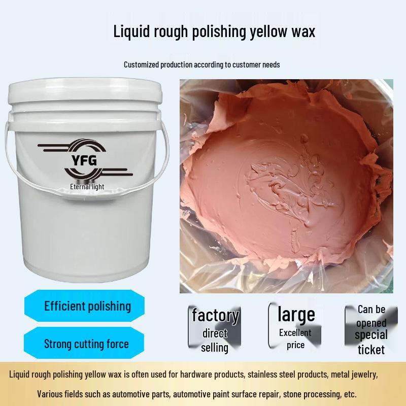 YFG Liquid Yellow Wax—Shine and Restore Metal Surfaces