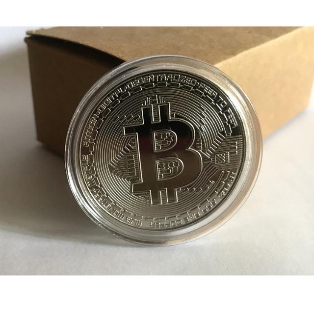 Casascius Bit BTC Подарочная монета - Металлическая с золотым покрытием, Имитация антиквариата, Физический Биткоин, Памятный Коллекционный Арт