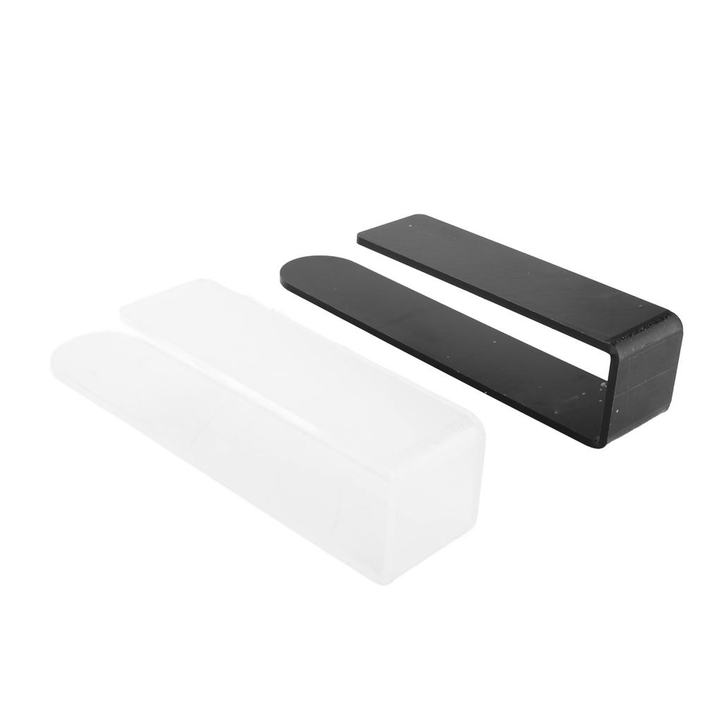 2PCS U Shape Towel Rack Plastic Wall Mounted Hand Towel Holder Bar with Adhesive for Bathroom