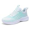 Women's Sports Shoes Sliding Tennis Shoes Walking Running Shoes Women's Lightweight Breathable Casual Soft Sole Mesh Work Shoes Fitness Exercise