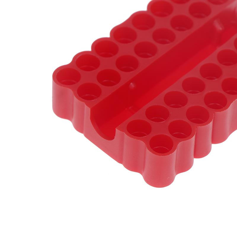 2 шт. Держатель бит 32 отверстия Держатель бит с шестигранным хвостовиком Органайзер Держатель бит для отвертки Сверло для хранения Для хвостовика 6,35 мм Коробка для хранения