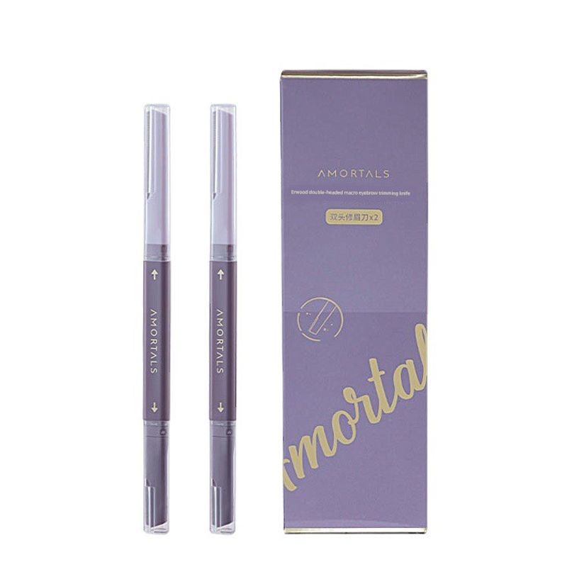 [Member Purchase] Ermutao Micro Dual-Head Eyebrow Razor for Beginners, Anti-Scratch Tool for Men and Women