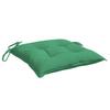 Chair Cushions 2 pcs Green 50x50x7 cm Oxford Fabric