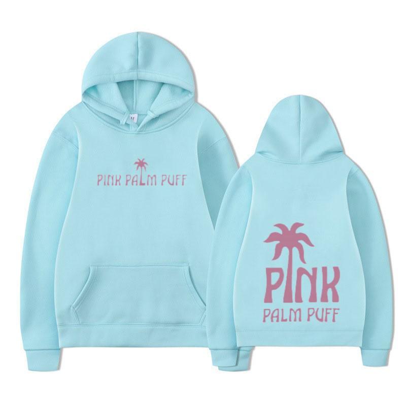 Mens Hooded Cotton Blend Sweatshirt With Print Design Loose Fit Casual Wear