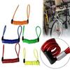 Scooter Motorcycle Bike Anti-Theft Rope Spring Cable Lock Alarm Disc Lock Security Reminder