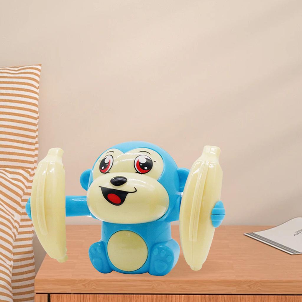 Катящаяся игрушка-обезьянка Вдохновляющее раннее образование Кувыркающаяся обезьянка Гладкие края для детей и малышей