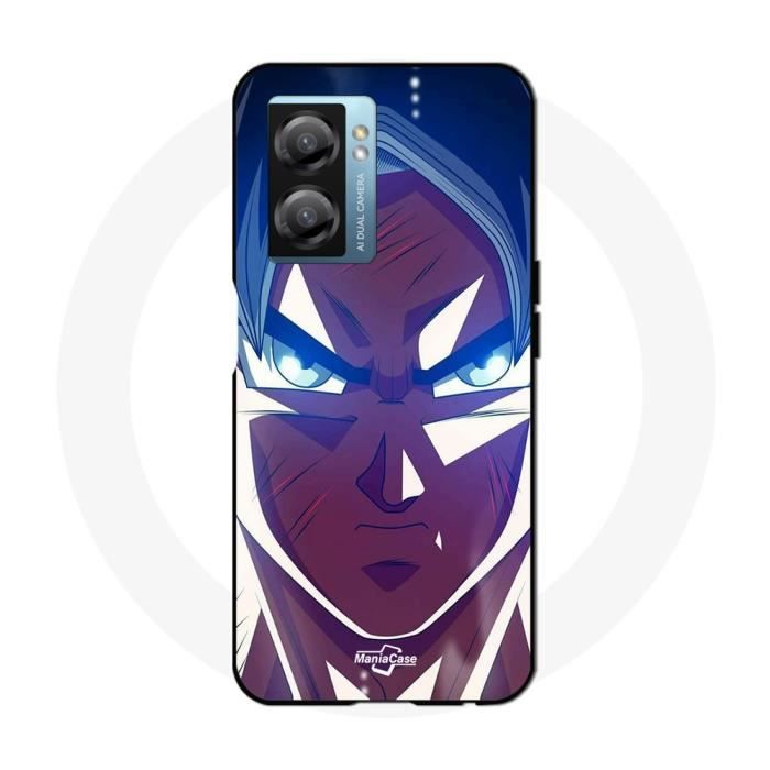 Case - Maniacase - Oppo A77 5G - Dragon Ball Z - Goku - Flexible - Black