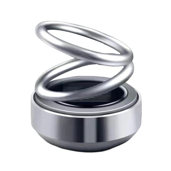 Автомобильный парфюм на солнечной энергии, ароматерапевтический диффузор, вращающийся на 360 градусов, освежитель воздуха, украшение приборной панели салона автомобиля