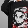 Demon Slayer Sweatshirt Rengoku Kyojuro Sweater Kimetsu No Yaiba Unisex Pullover