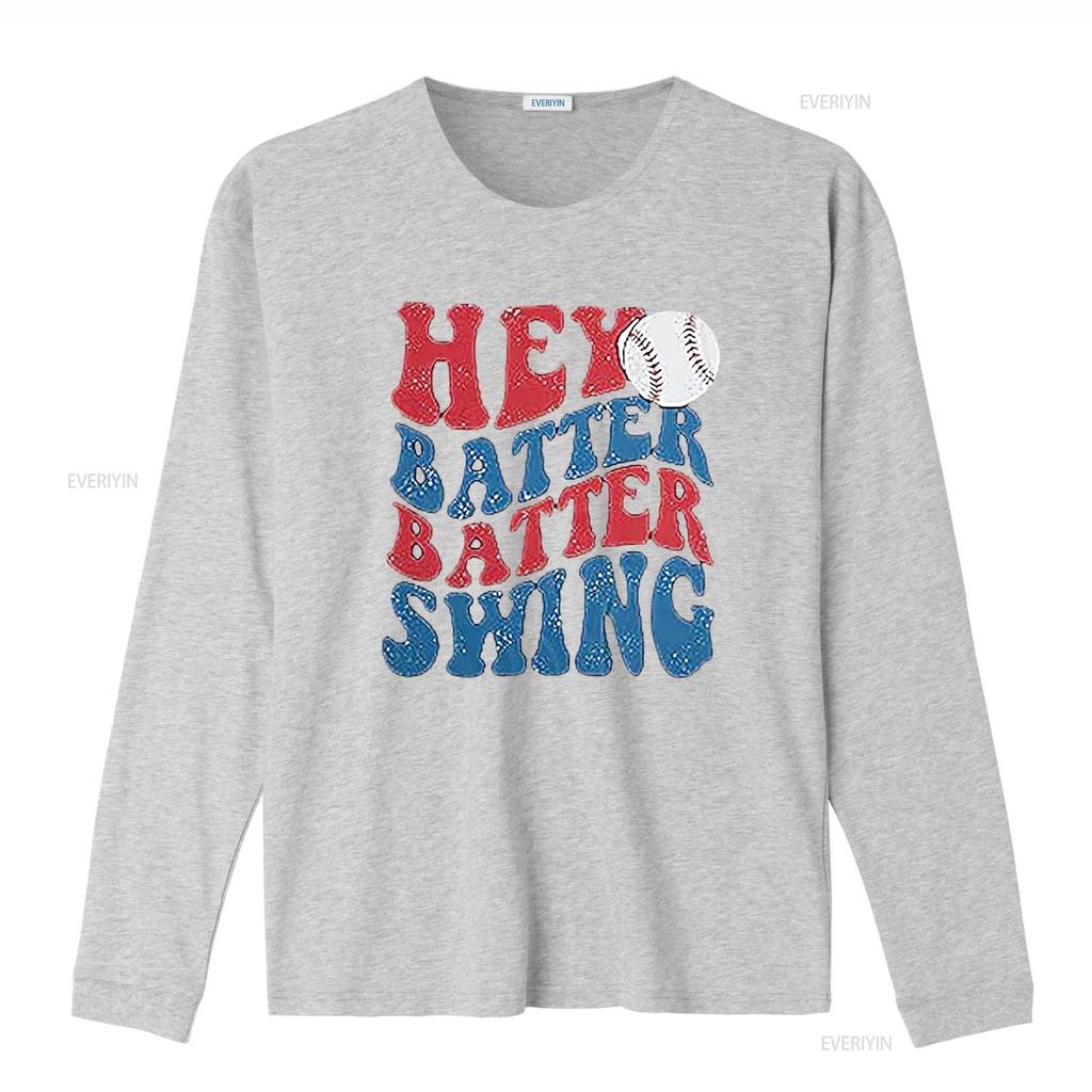 Мужская оверсайз футболка для бейсбола FHey Batter Swing Loose Ballpark s Топы Черный X Большой винтажная стирка Повседневная дизайнерская одежда
