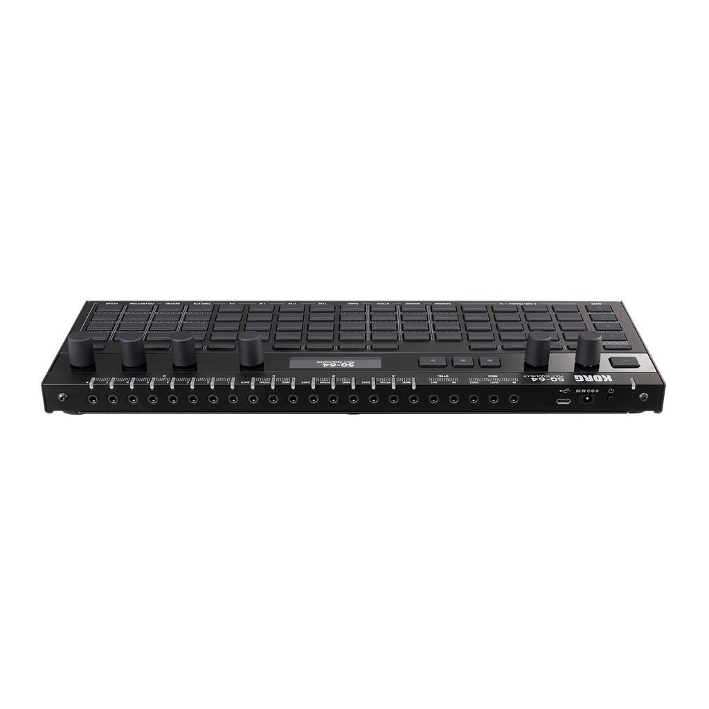 KORG Polyphonic Step Sequencer Freely Operate All Devices Various Connection Terminals Ideal for Music Production and Live Performances SQ-64