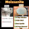 Custom 925 Solid Silver Iced Diamond Grillz 18K Gold Plated VVS Moissanite Hip Hop Jewelry Passes Diamond Tester