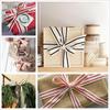 Wholesale Red Black Stripes Striped Cotton Webbing Bag Straps 10 Yards