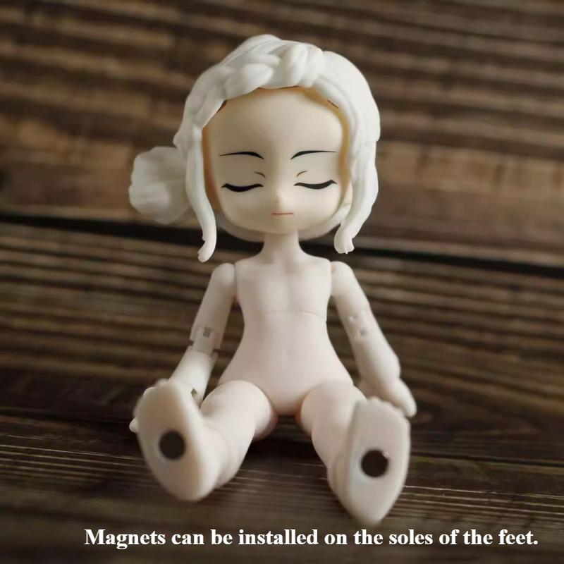 12 Points BJD Doll Body GSC Head Handmade DIY Manufacturing and Assembly Cartoon Character Accessories 12 Points BJD Body Head