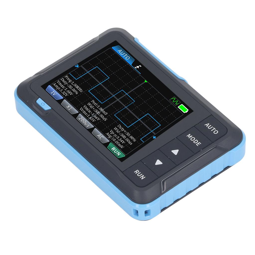 Handheld Digital Oscilloscope 2.8 Inch TFT 5.0MSs High Sampling Rate 1M Bandwidth Portable