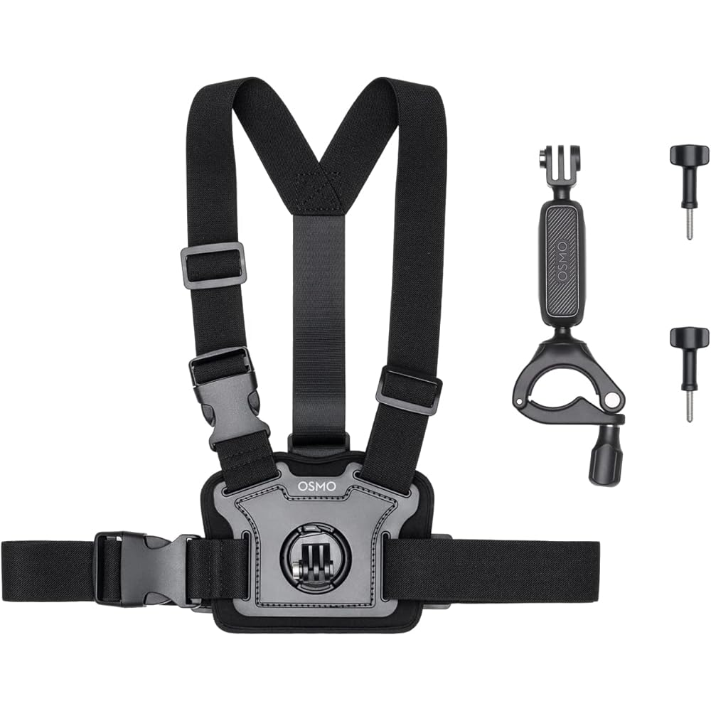 DJI Osmo Action Bike/Bicycle Accessory Kit, Compatible with: Osmo Action, DJI Action 2, Osmo Action 3, Osmo Action 4, Osmo Action 5 Pro, Osmo 360, Osm