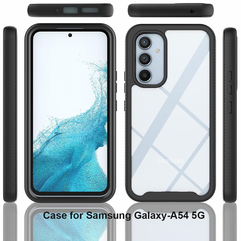 Нескользящий прочный бронированный противоударный чехол для Samsung Galaxy A54 A34 A14 A04s A13 A23 A33 A53 A73 A12 A22 A32 A52 A52s Задняя крышка