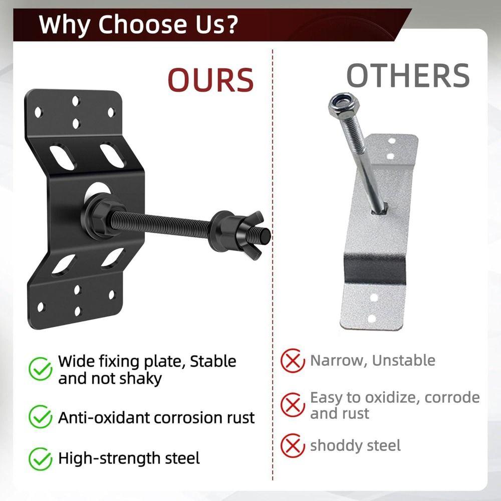 Easy Installation Wall Mount Spare Tire Bracket Heavy Duty Spare Tire Holder For House Garage