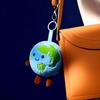Милая мультяшная маленькая плюшевая кукла Земля 10 см Брелок-подвеска Модная игрушка Украшение Брелок Подвеска для автомобиля Праздничный сюрприз Подарок-креатив