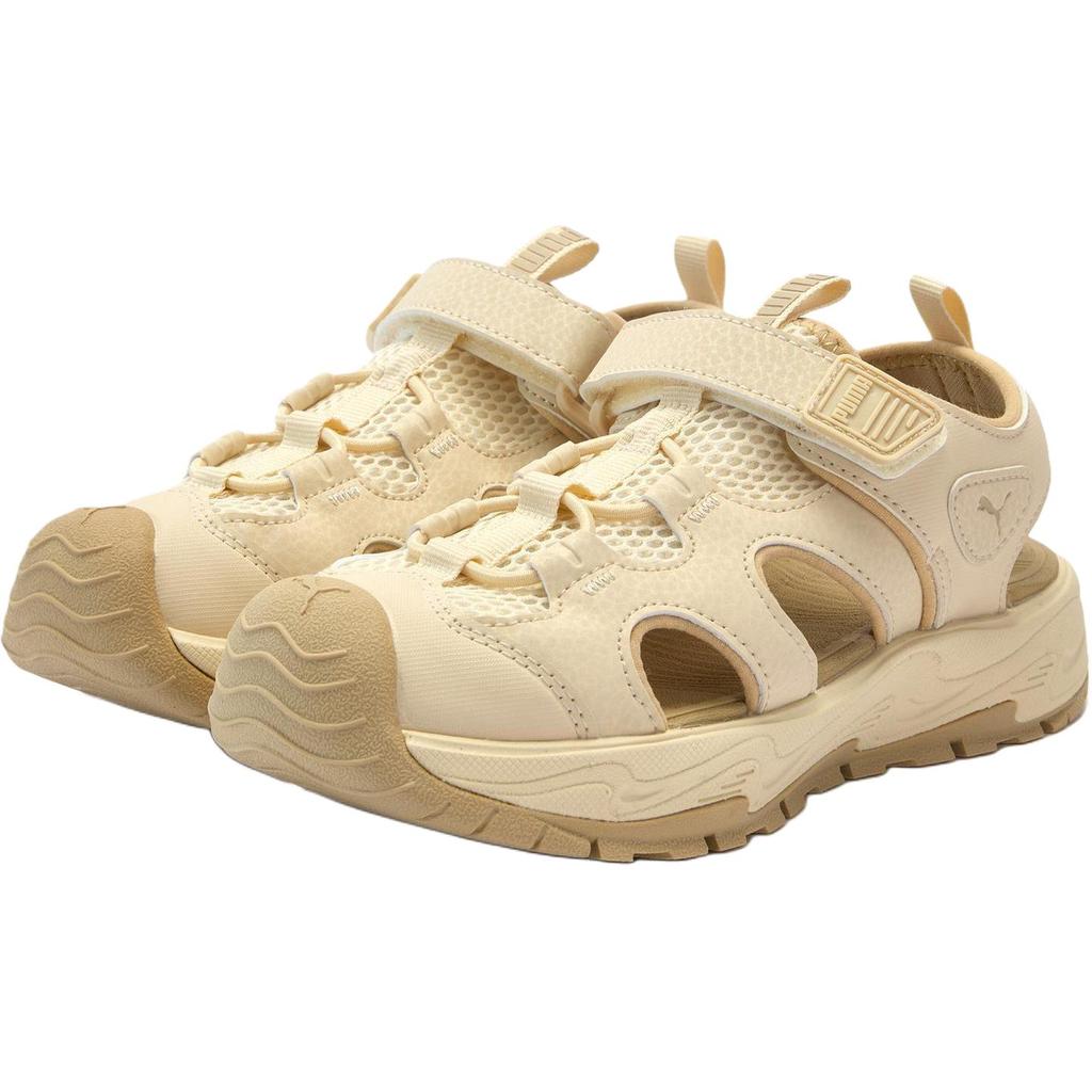 Puma Fun Racer Terra Ps Comfortable Fashion Durable Low Top Kids Sandals Kids Sandals Sandstone-Brown Camel 406339-02