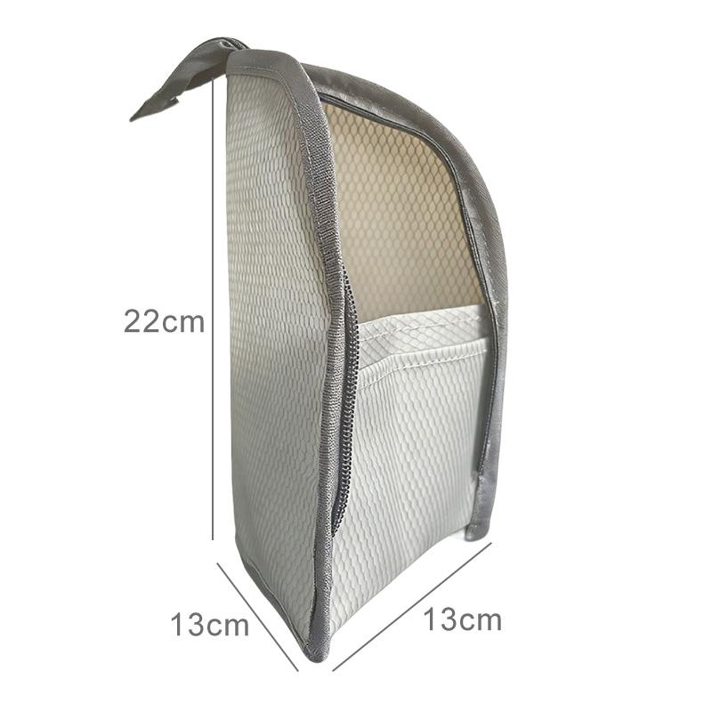 Mesh Toiletry Bag Portable Travel Cosmetic Organizer Shower Storage Pouch for Toothbrush Razor Makeup Supplies