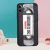 Чехол для телефона с художественным дизайном кассеты для iPhone 17 Air 16 15 14 13 12 11 Pro Max 12 13 mini 15 16 Plus 16e Обложка Coque