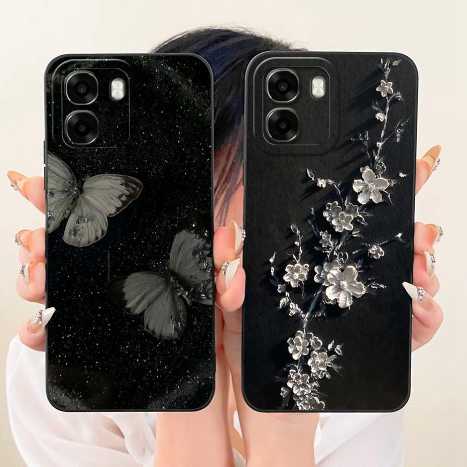 Cute Printed Phone Case For OPPO A6 A6x A6t Pro 4G Soft Silicone Shockproof Cases For Oppo A6X A6 A6t 4G 5G Covers Bumpers