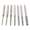 10Pcs 2.35mm Shank Diamond Coated Drill Bits Grinding Burr Bits  Glass Jade Amber Jewelry Diamond