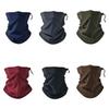 Флисовый теплый зимний ветрозащитный шарф-труба для мужчин и женщин, бандана, маска, покрывающая половину лица, шарф для велоспорта, лыж, спорта, кемпинга, пешего туризма