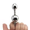 Metal Anal Beads Anal and Vaginal Plug Back Court Bolt Masturbation Device Adult Sex Product Toy