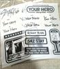 [USED] Stray Kids Your Hero Iron Transfer Sheet